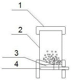 Rapid weighing device based on standard salt dosage