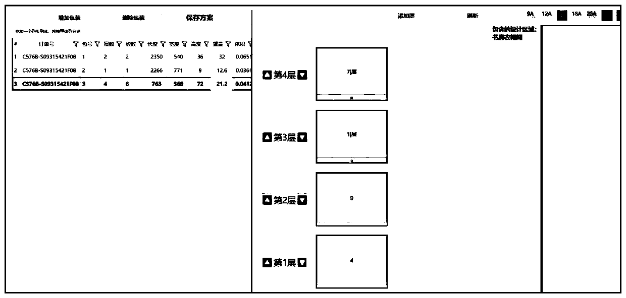 Plate intelligent subpackaging method and device