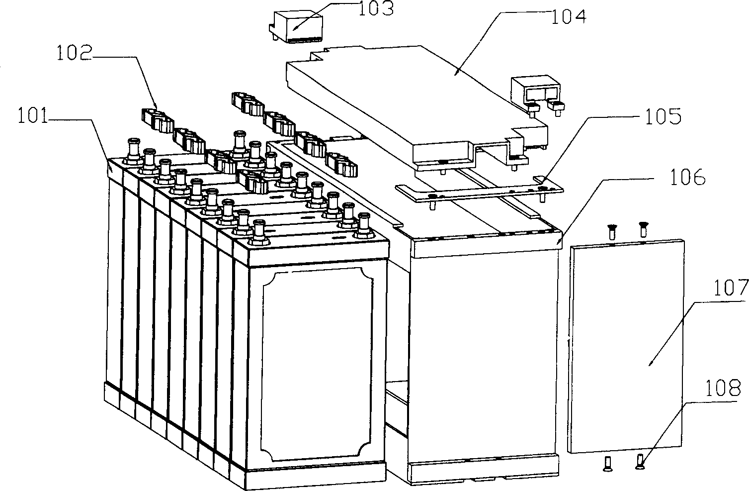 Battery pack of electric vehicle