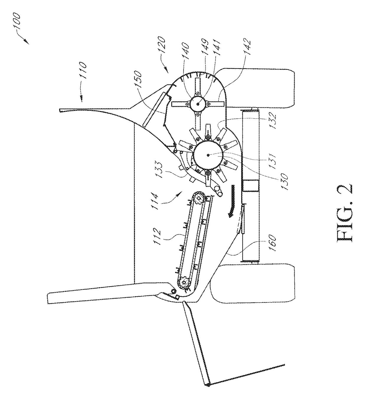 Bale processor and flail for use with same