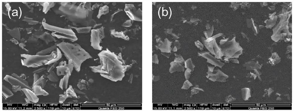 A kind of sesame core biochar and its preparation method and application