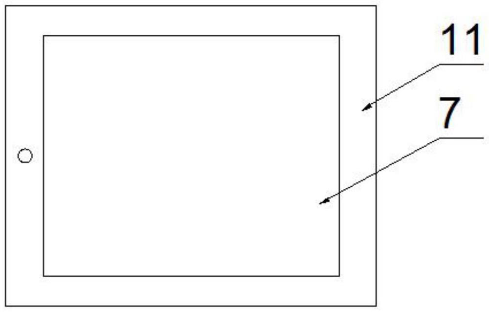 Corrosion rate measuring device and method based on slide rheostat