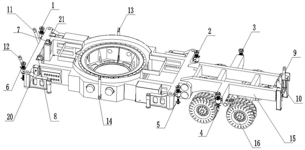 Z-shaped integrated radar transportation platform