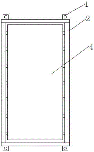 Filter screen for removing electric energy from sewage