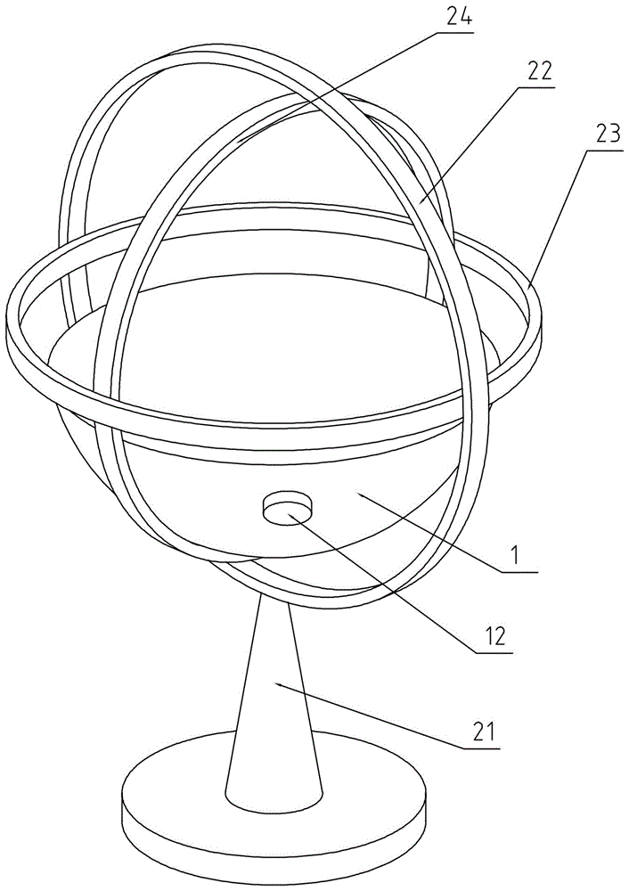 Automotive projection navigation device