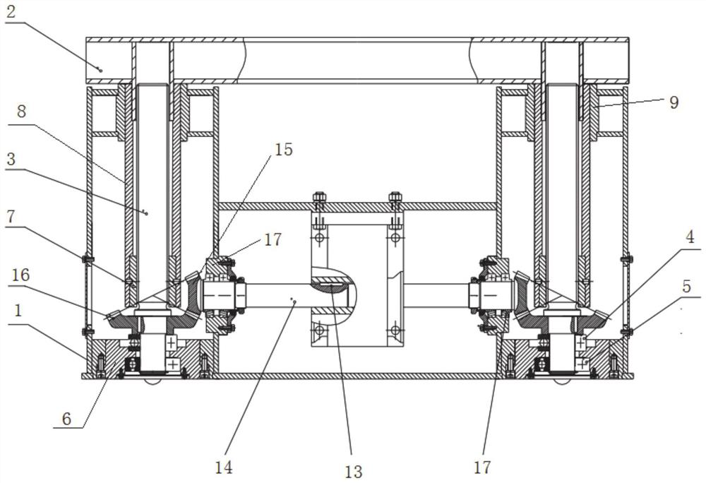 Bearing device and special automobile assembly line