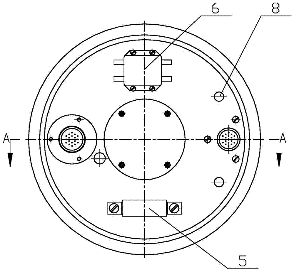 An underwater robot intelligent battery pack detection and control device and method thereof