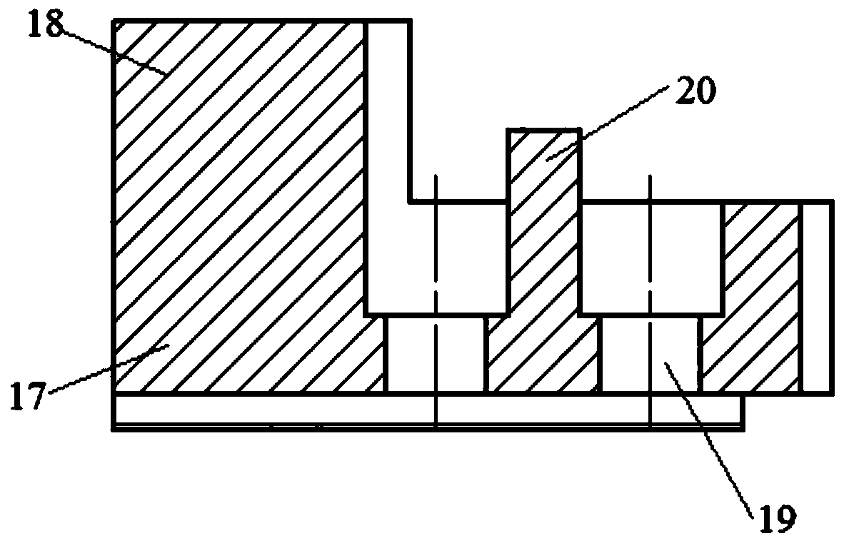 Floating clamping jaw, retarder stator and rotor clamp and using method thereof