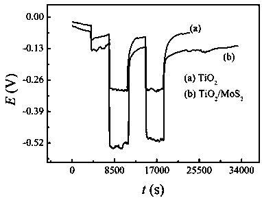 Photo-anode composite film as well as preparation method and application of photo-anode composite film