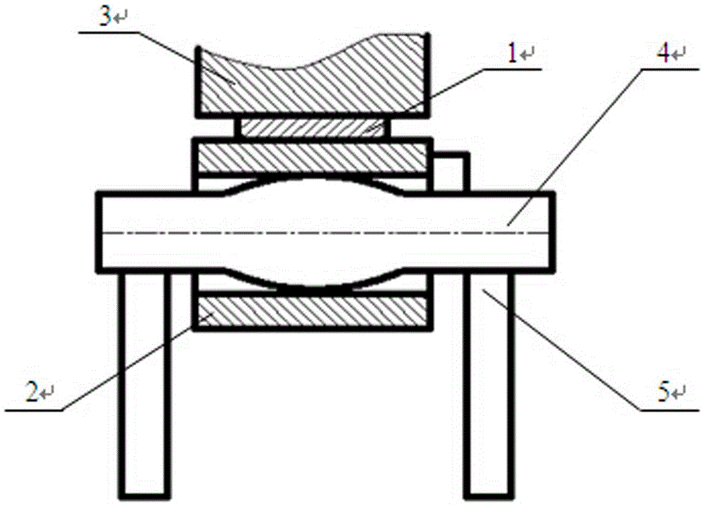 Manufacturing method and mold of 2219 aluminum alloy strap inner flange high cylinder special-shaped annular forging