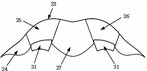 Method for designing double-air-inlet hypersonic-velocity wave-rider aircraft