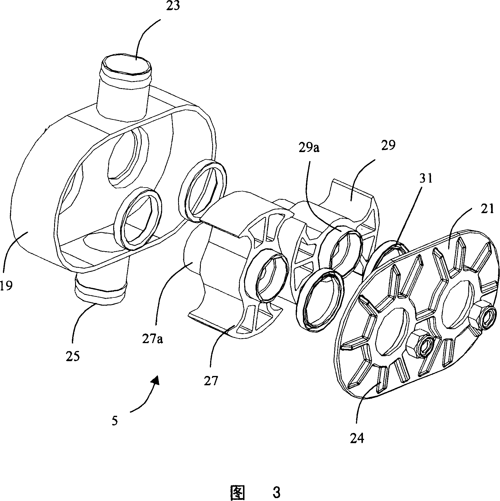 Rotary lobe pump