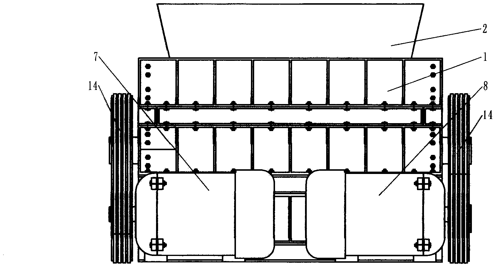 Concrete aggregate regeneration apparatus