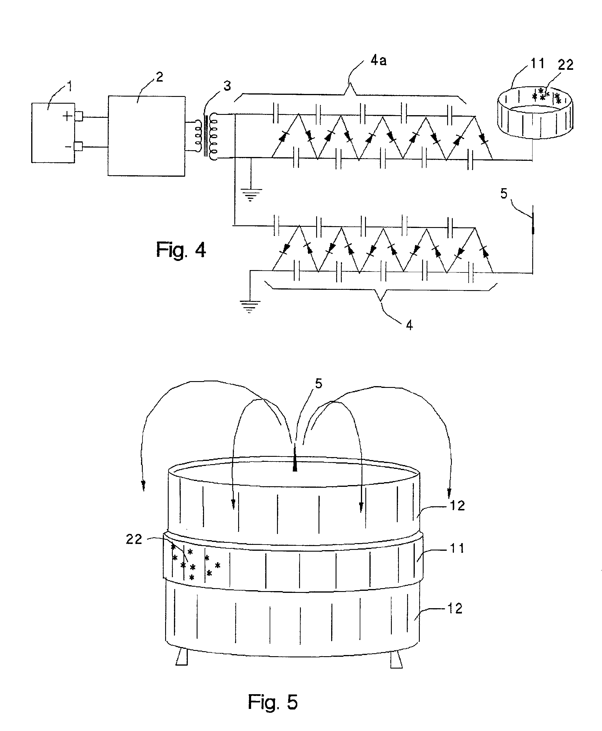 Portable ion generator and dust collector