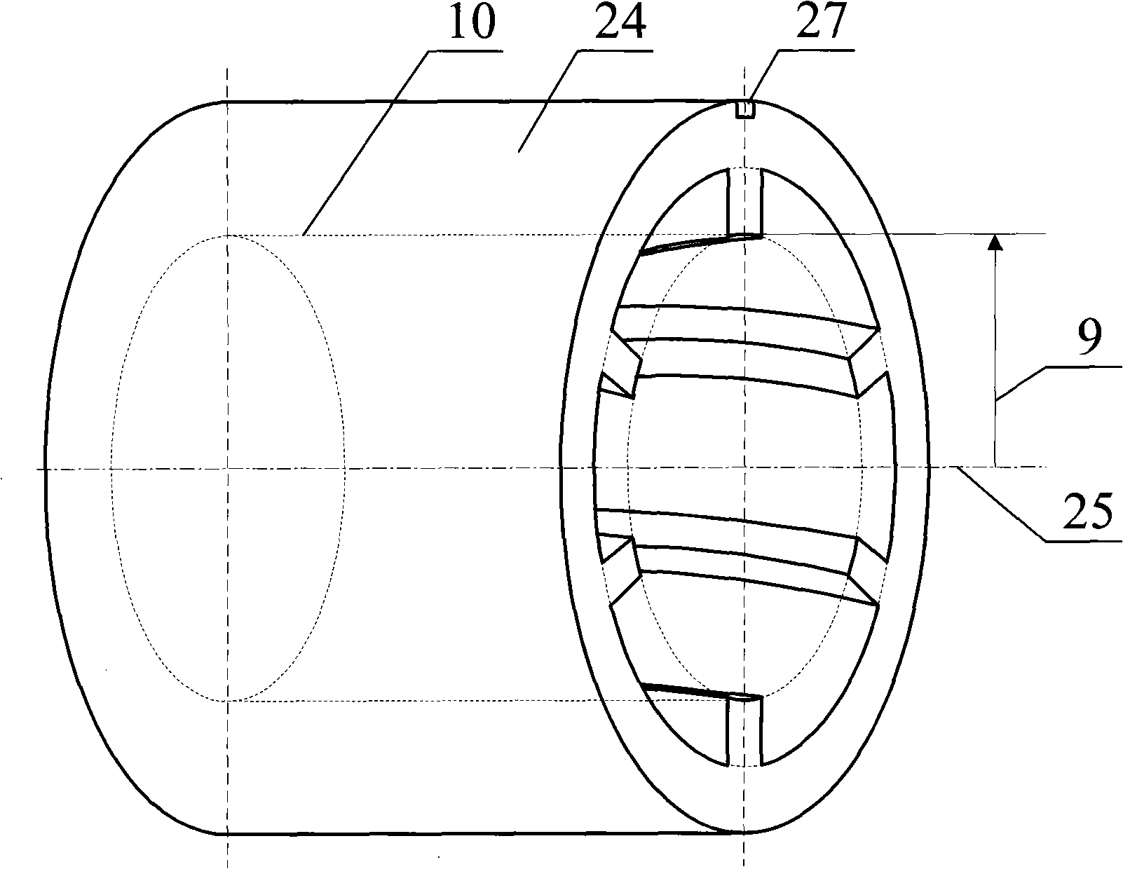 Self-wind cooled rotor low torque ripple magneto resistance genus motor