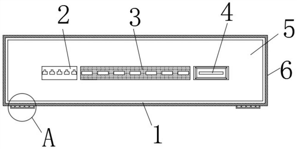 Information technology network server protection device