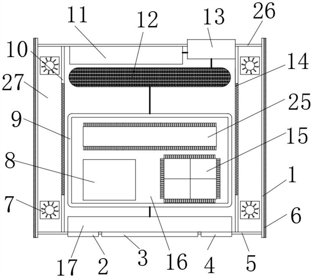 Information technology network server protection device