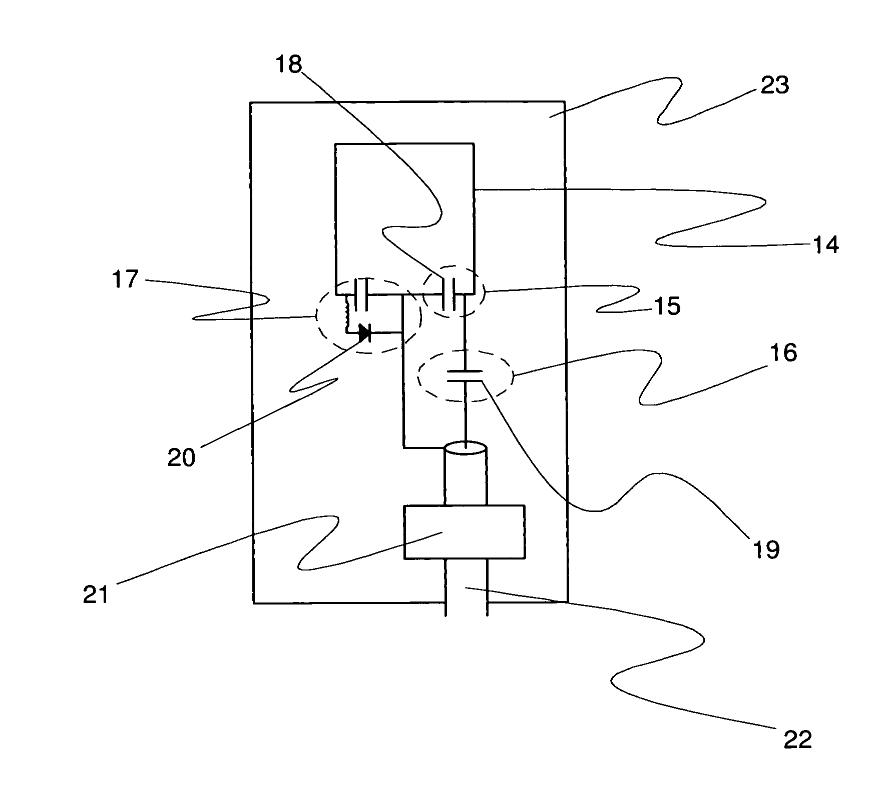 Modular MRI phased array antenna