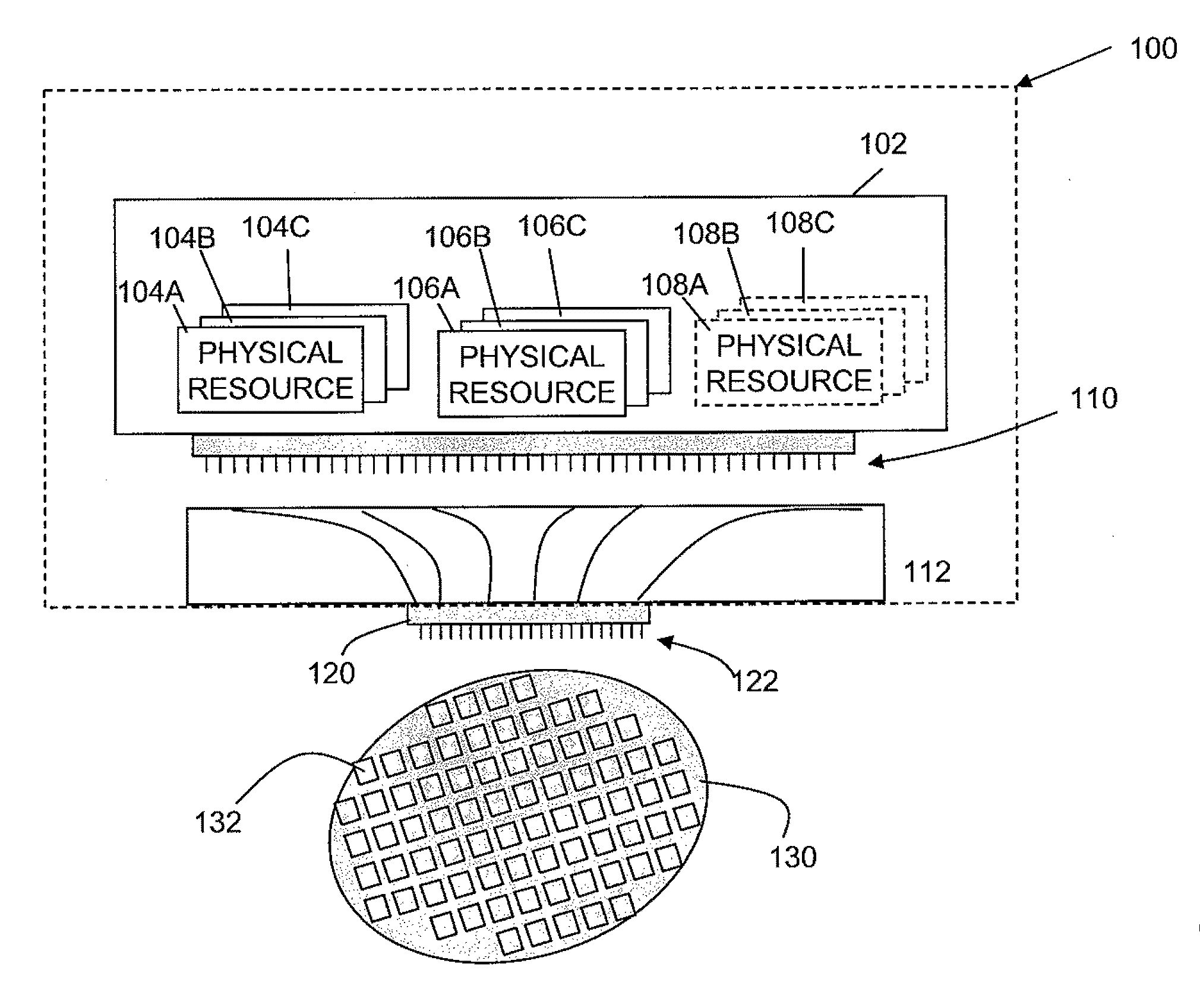 System for concurrent test of semiconductor devices