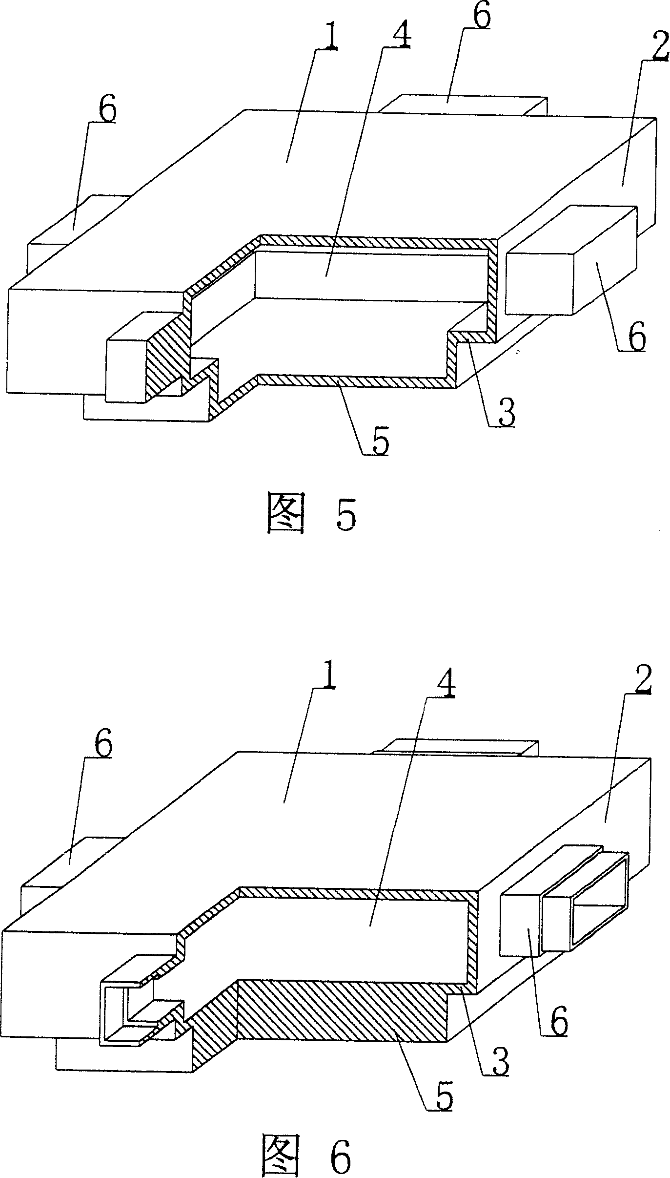 Thin wall mould component