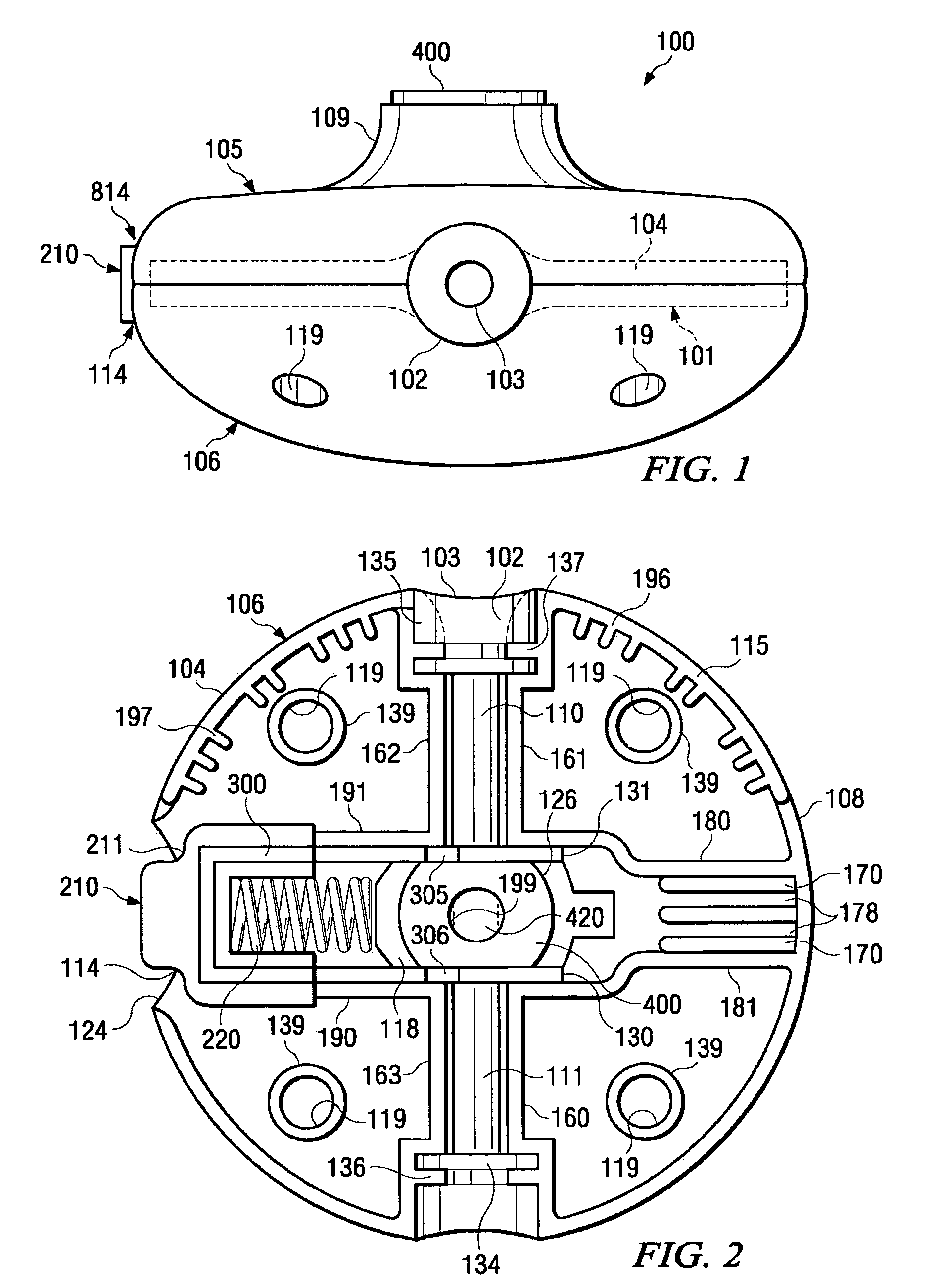 Head for a rotary line trimmer apparatus