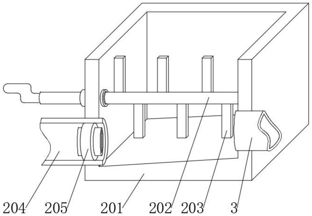 An operating room waste collection and treatment device