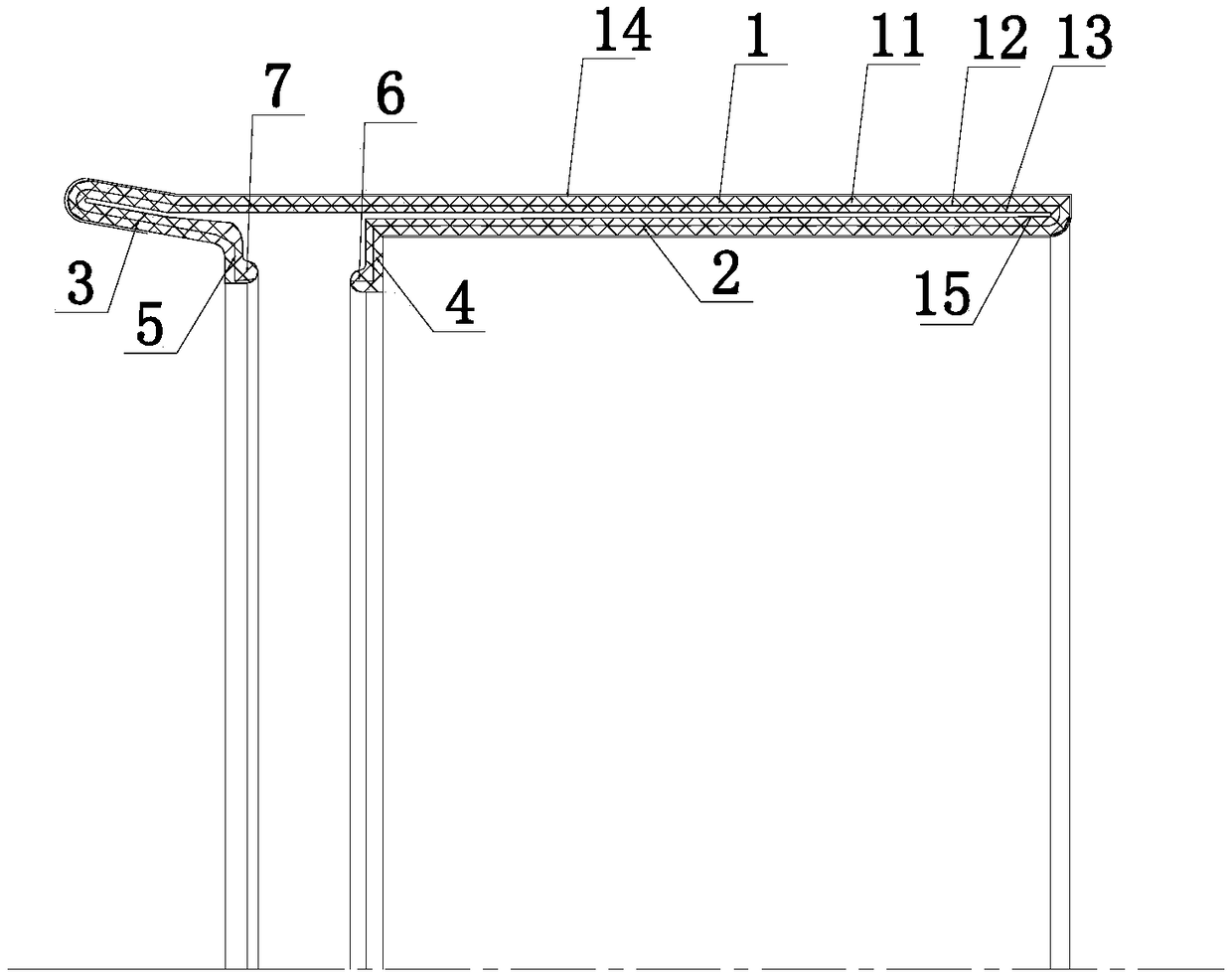 A kind of tire building bladder device and its preparation method