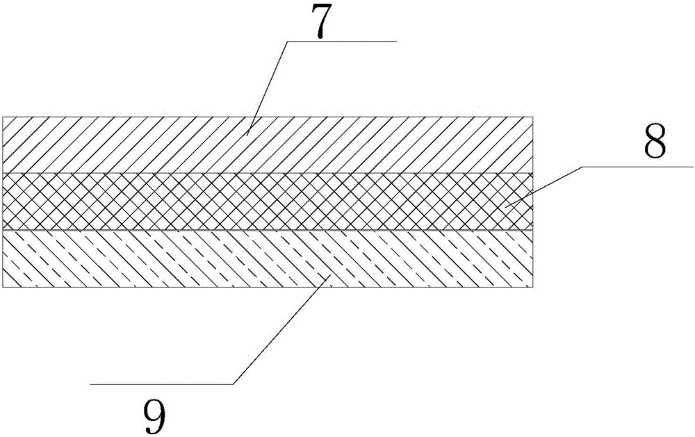 Forward and reverse double two-dimensional code pasting packing bag and preparation method thereof