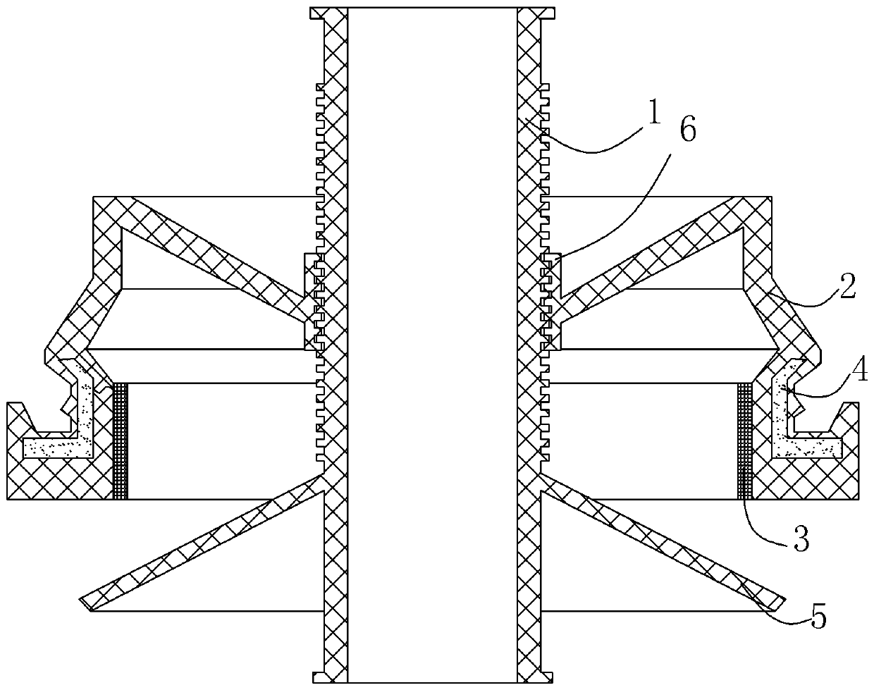 Wire harness sheath for automobile