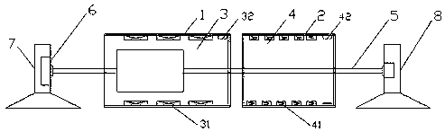 Intelligent drying device for waste steel strip