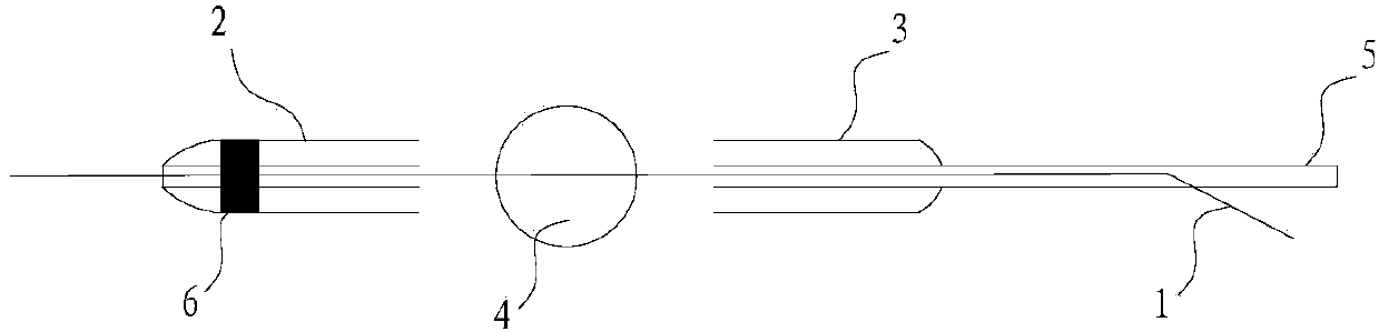 Device and system used for forming vascular embolism and application of device and system