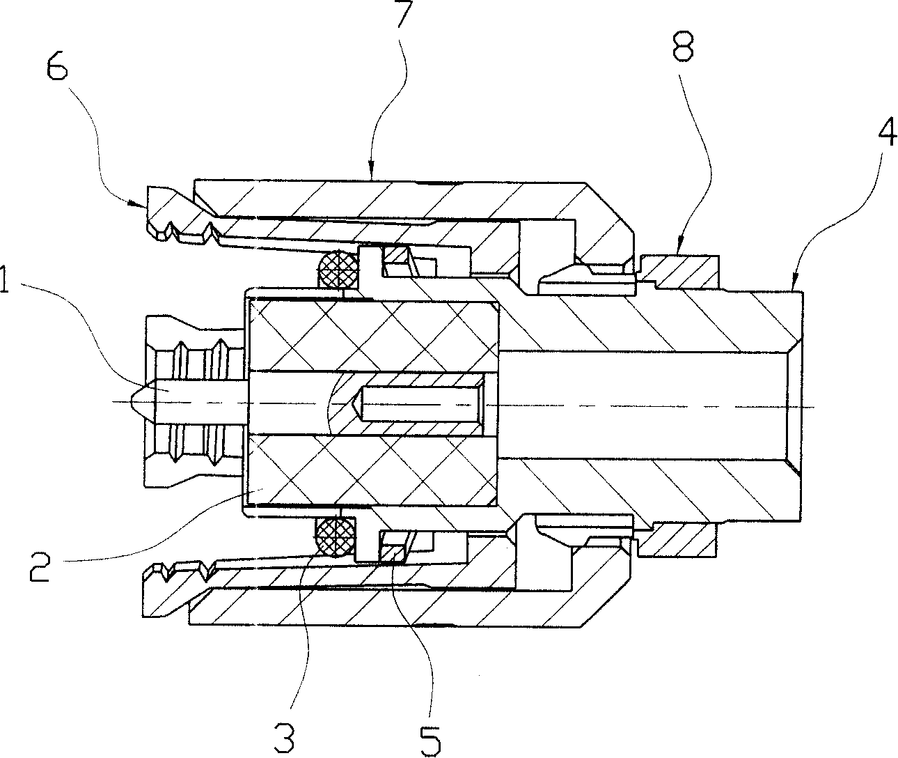 Cable plug connector