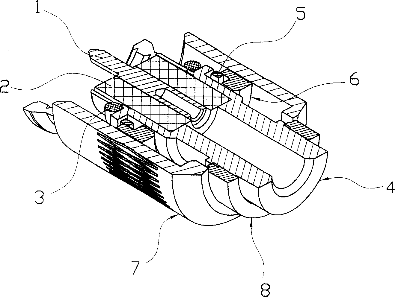 Cable plug connector