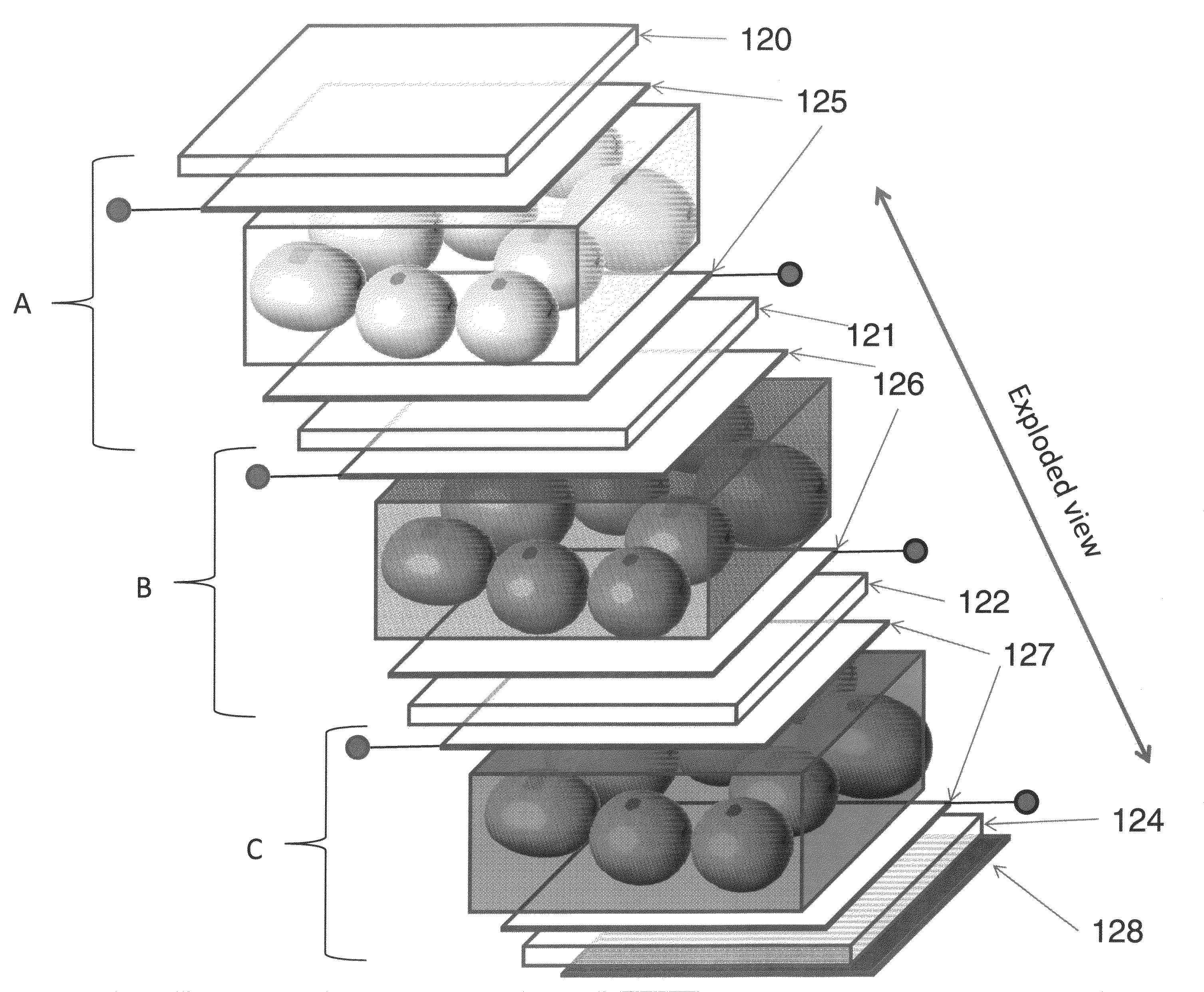 Electronic skin having uniform gray scale reflectivity