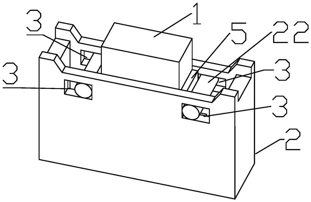 Forming mold for U-shaped spring