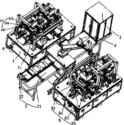 Bending machine for double-layer flexible circuit board