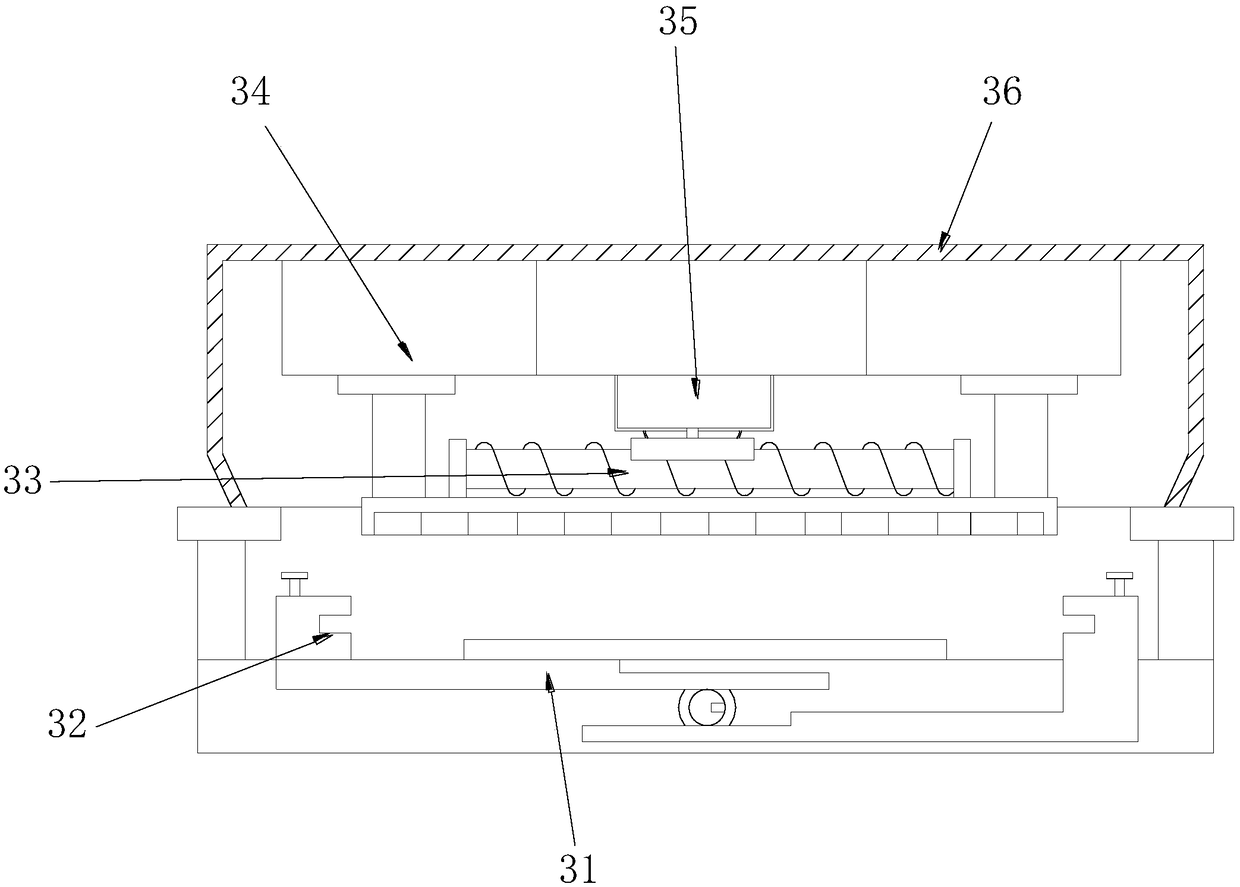 Plastic bag heat-sealing device