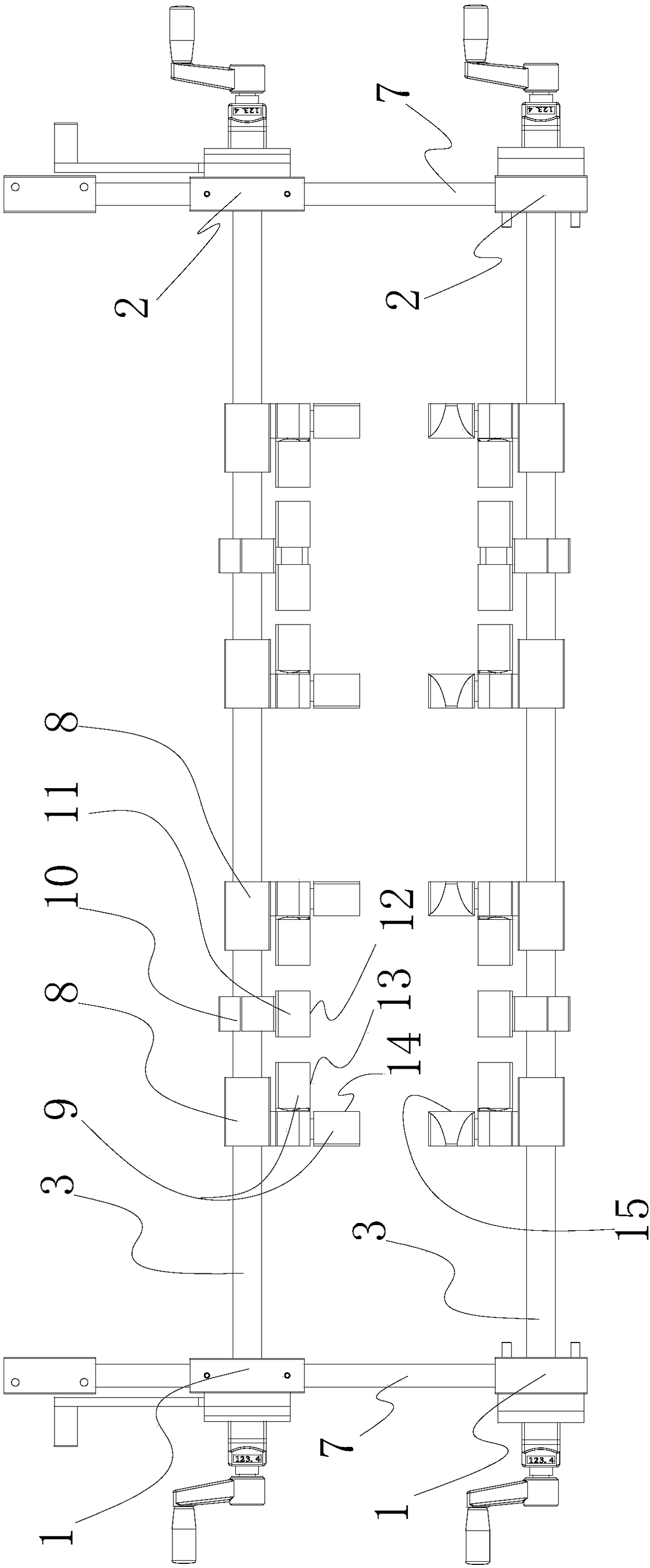 Forming mould for carton extrusion molding