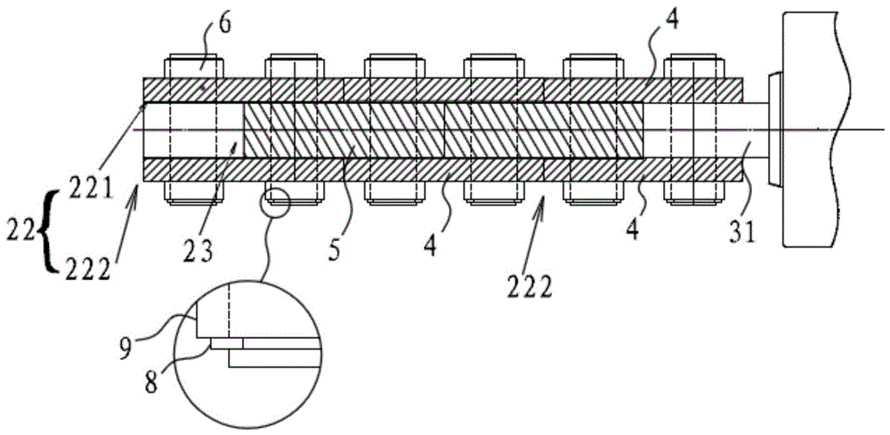 Hydraulic toothless bending mechanism