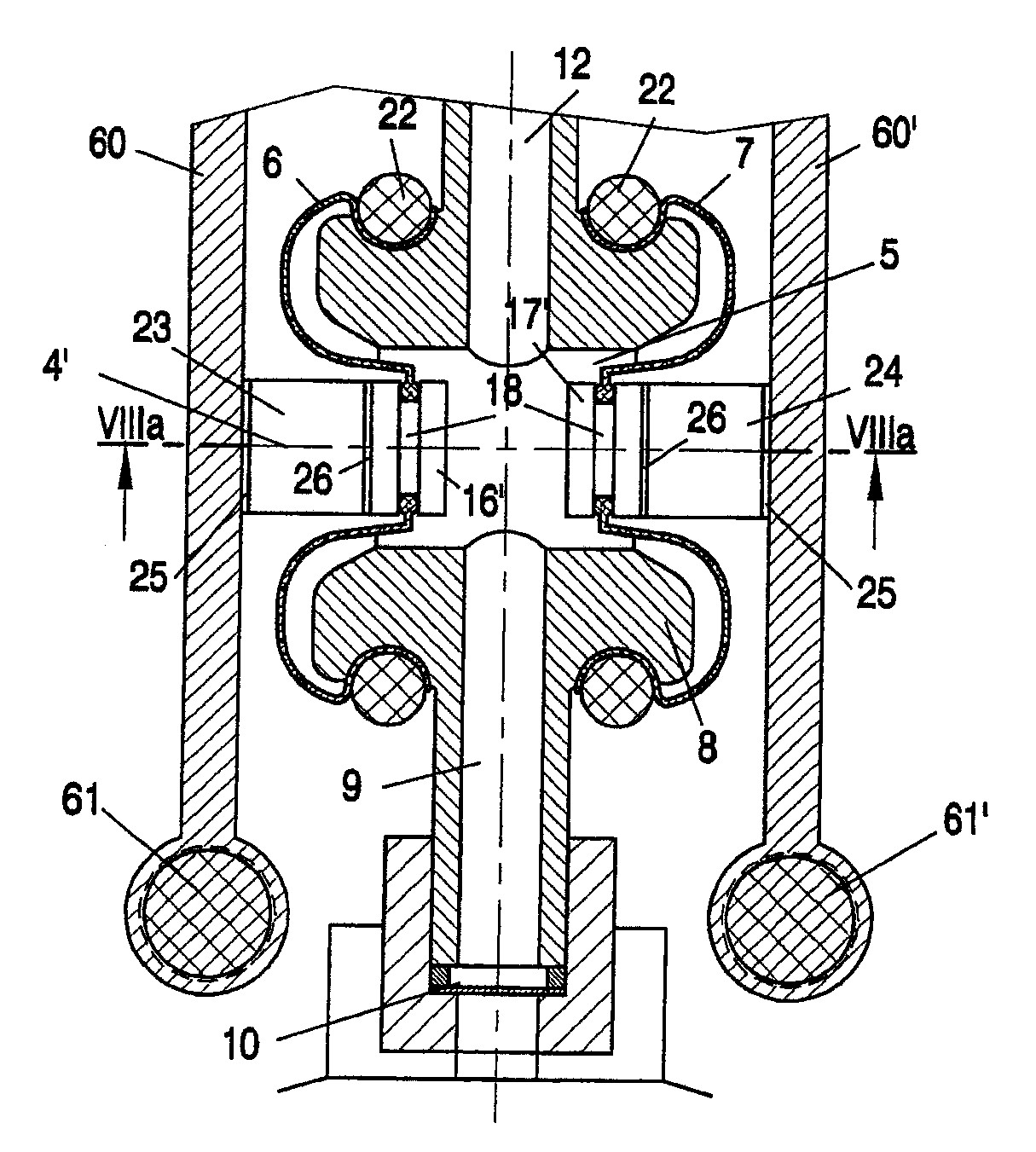 Electric oscillating drive