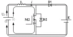 Double-level-bridge-arm series connection storage cell pack efficient equalizer topology circuit and control method thereof