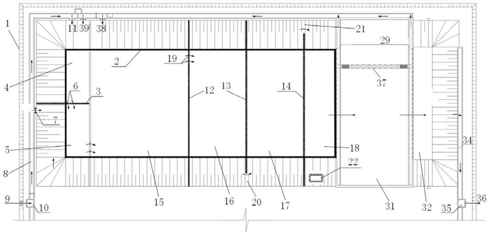 Improved biochemical pool based on BIOLAK pool body