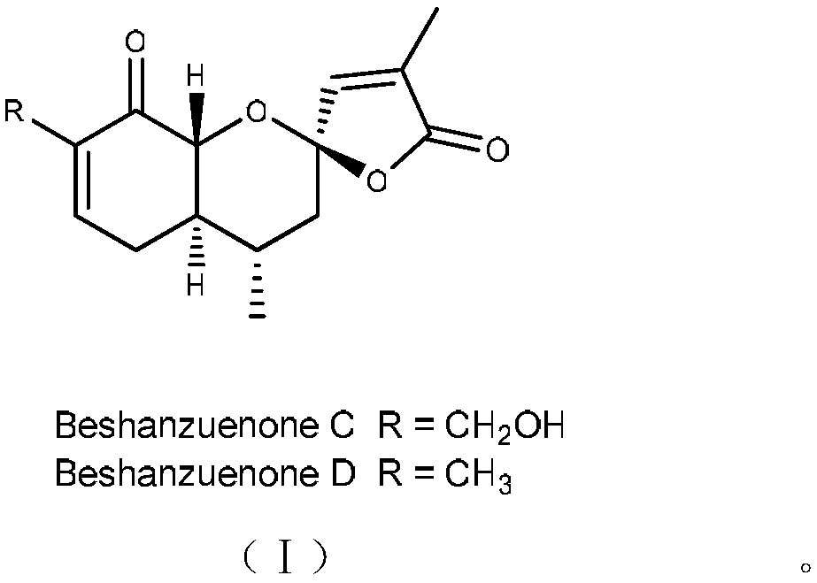 Sesquiterpene spirolide compound and its preparation method and use