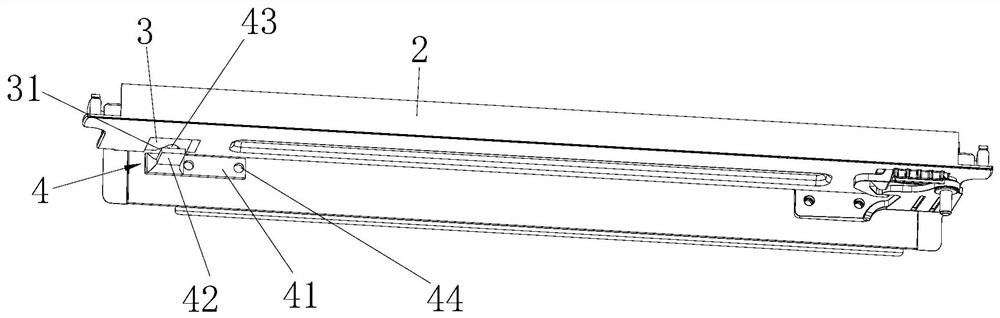 A living hinge-supported refrigerator door body structure