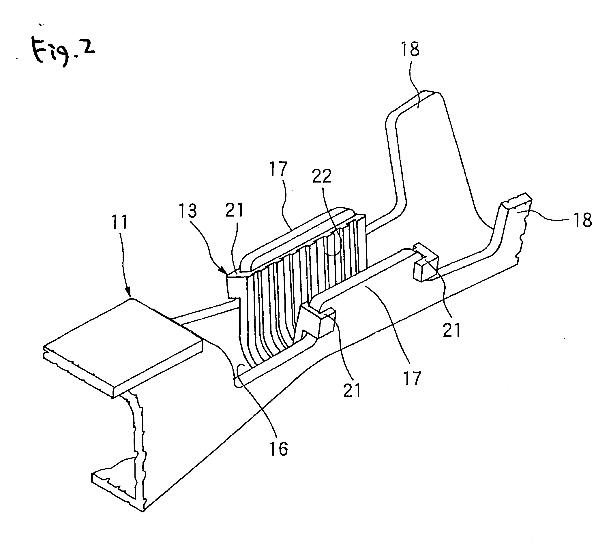 Wire press-clamping method