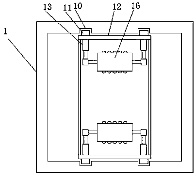 Muscular relaxation massaging device for intensive care