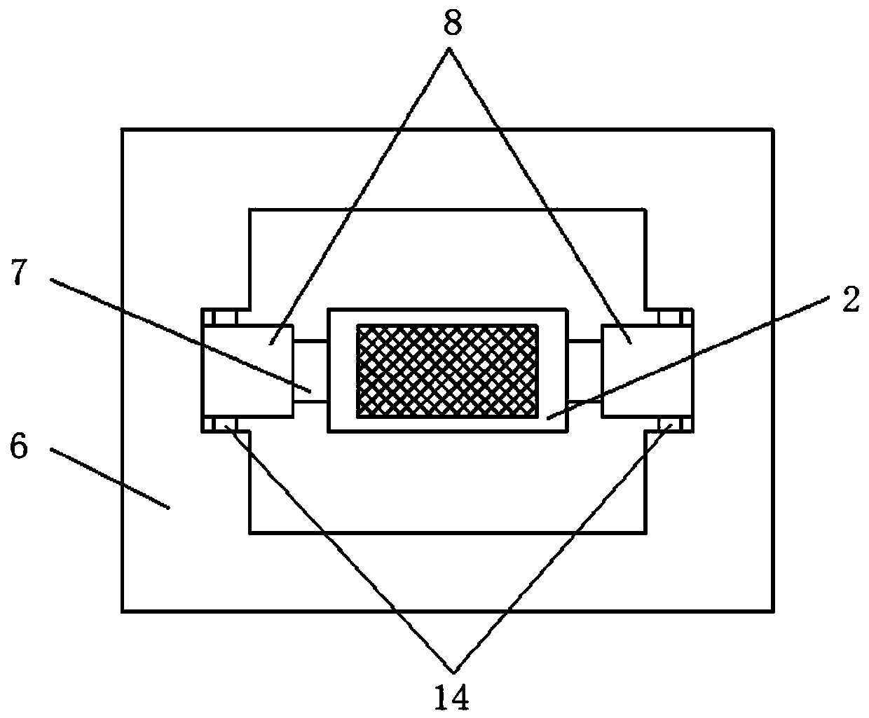 Supple crawling actuating mechanism