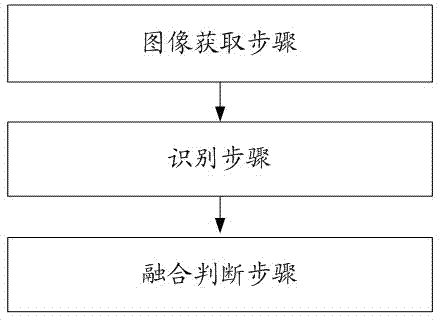 Identity authentication method and device adopting palmprint and human face fusion recognition