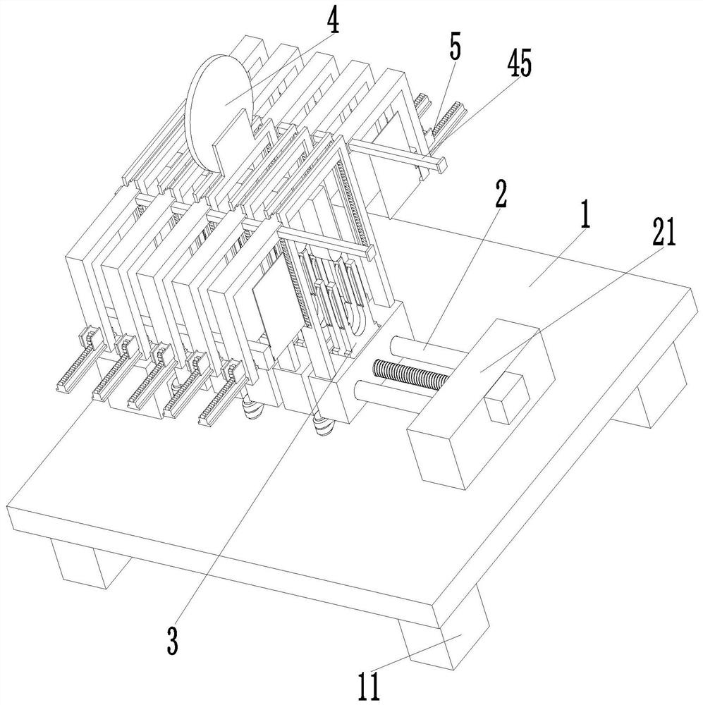 Environment-friendly packaging bag forming processing system