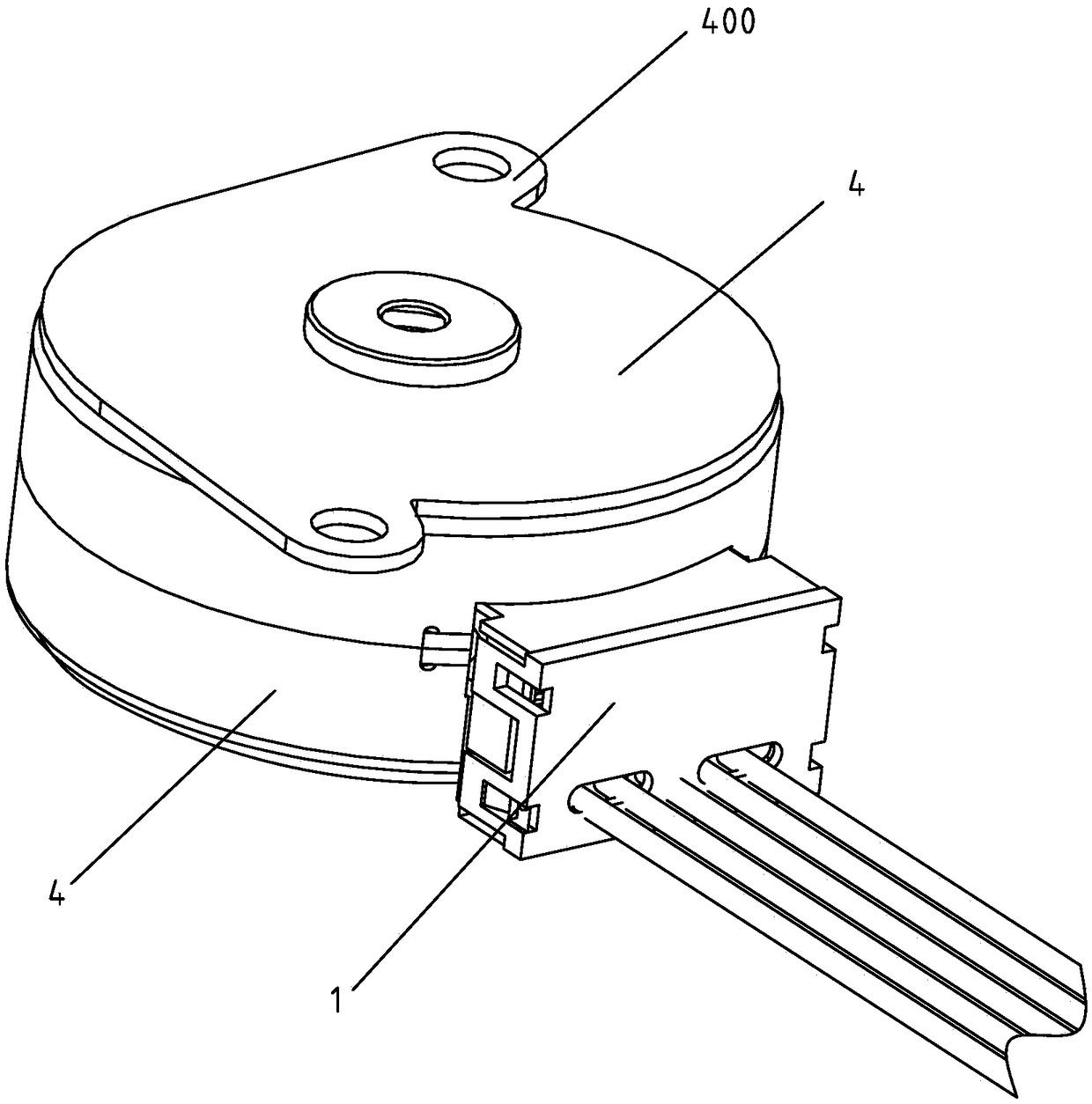 Production process of permanent magnet stepping motor